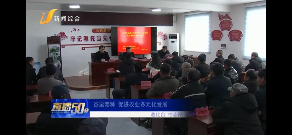 《唐山廣播電視臺》——唐山師范學院：谷栗套種 促進農業多元化發展